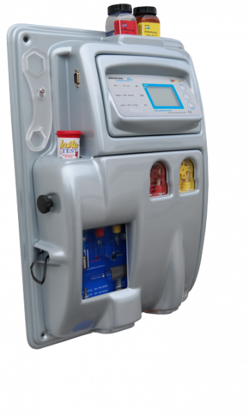 Dosieranlage WPD-A3 pH/Redox Wandmontage